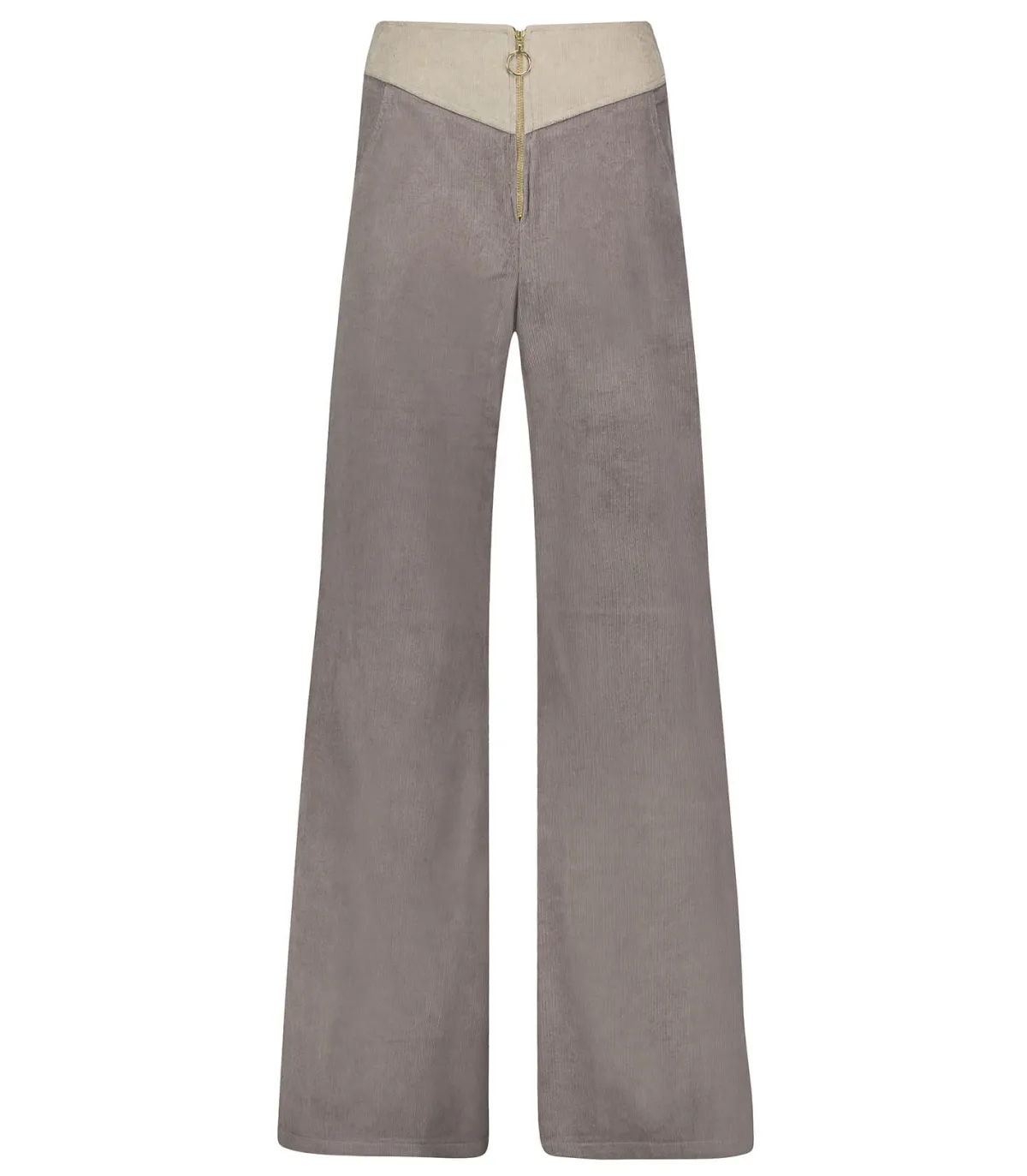 La Treille Maison Ensoleillée Pantalon en Velours Bicolore Luigi*Femme Bas