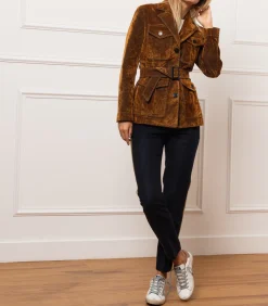 Golden Goose Pantalon feutré à bandes Algisa Garçonne*Femme Bas