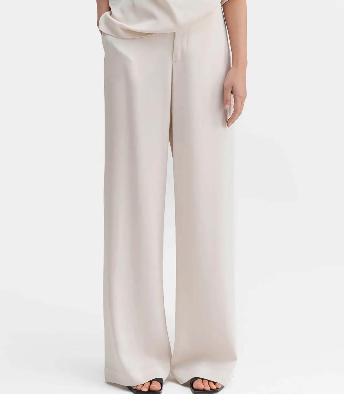 Ahlvar Gallery Pantalon Mila Cream*Femme Bas
