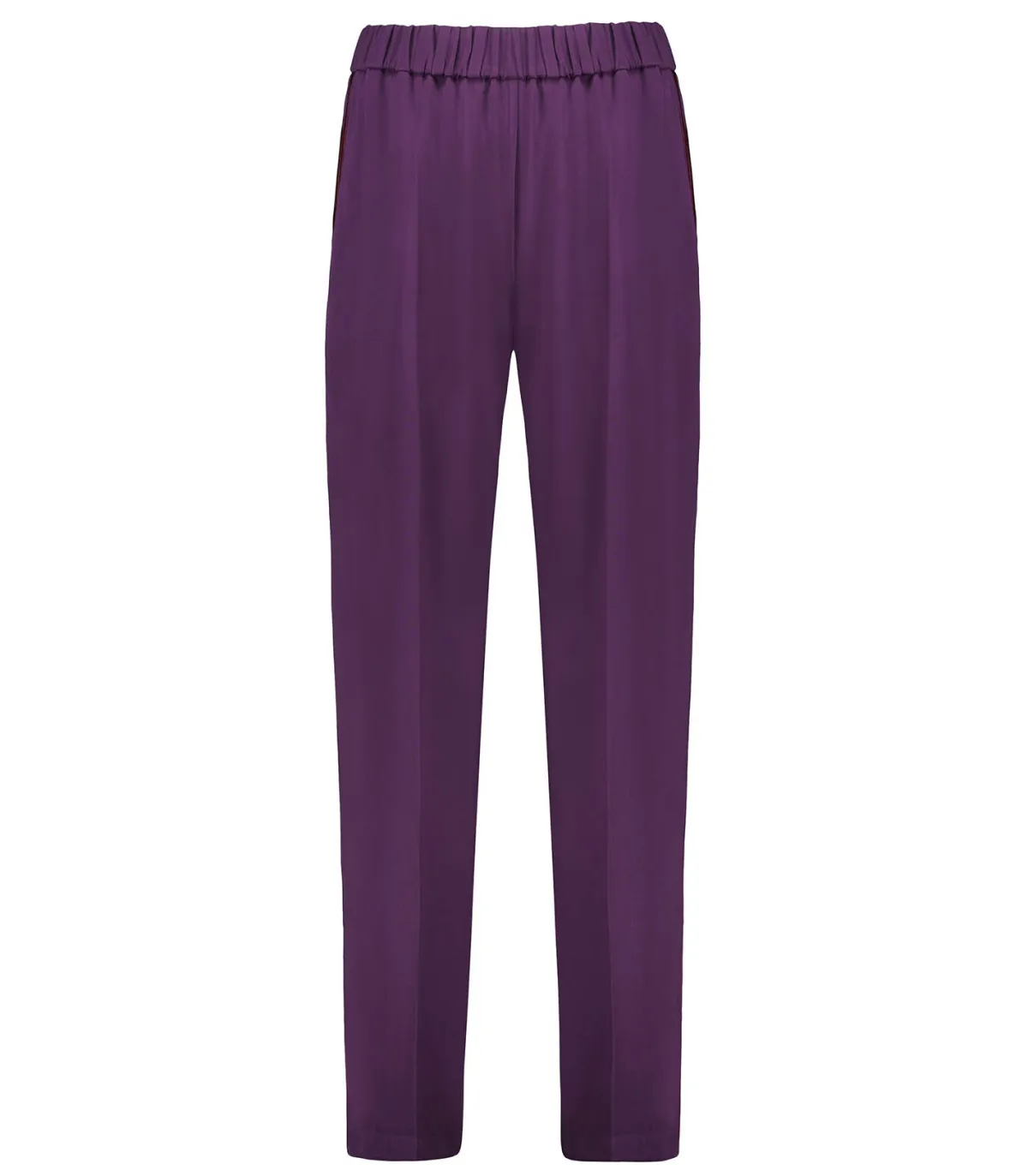 Forte Forte Pantalon Satin Side Bands Strech Cady crepe Ruby*Femme Bas