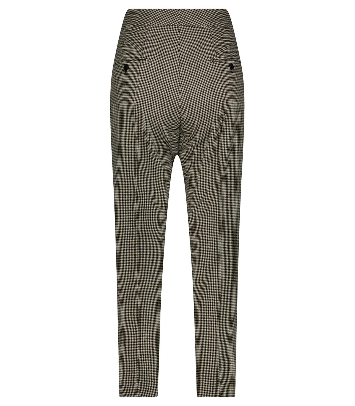 Isabel Marant Pantalon Siorilan Vichy Noir & Blanc*Femme Bas