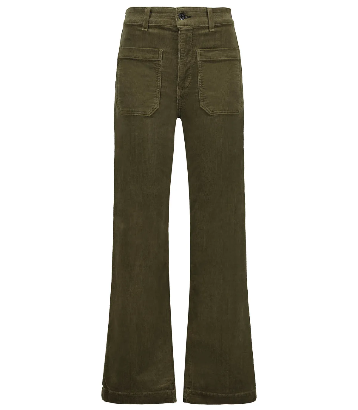ASKK NY Pantalon Velours Côtelé Sailor Safari Green*Femme Bas