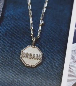 Feidt Paris Pendentif Dream Or jaune Saphirs blancs*Femme Pendentifs