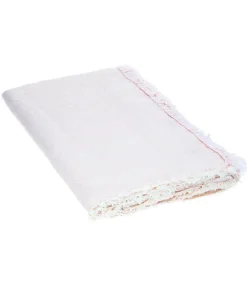 Maison de Vacances Plaid vice versa en lin lavé froissé Panty/Givré 140 x 250 cm* Plaids & Couvertures