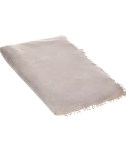 Maison de Vacances Plaid Vice Versa Frangé Cachemire Tricoté Main 150 x 200 cm* Plaids & Couvertures