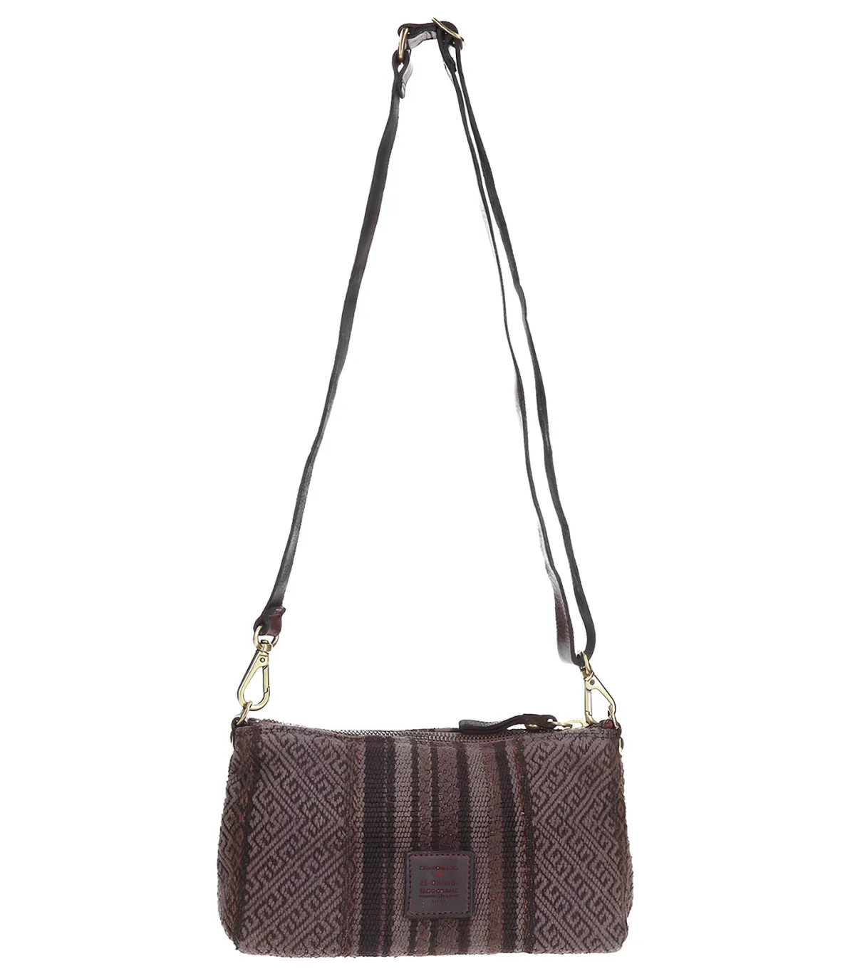 Campomaggi Pochette Monogrammée à Rayures*Femme Pochettes