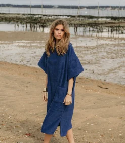 Atelier Dune Poncho en Coton x Jane de Boy*Femme Manteaux & Vestes|Accessoires De Plage
