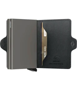Secrid Porte-Carte Twinwallet Mirum Plant-Based Black*Femme Petite Maroquinerie|Petite Maroquinerie
