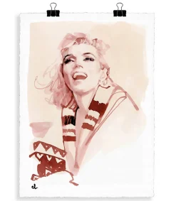 Image Republic Portrait M2 Marilyn Monroe 56 x 76 cm* Affiches & Tableaux
