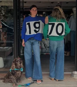 Bella Freud Pull en Laine New Era 1970*Femme Mailles & Sweats