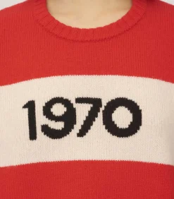 Bella Freud Pull en Laine Oversized 1970*Femme Mailles & Sweats