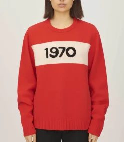 Bella Freud Pull en Laine Oversized 1970*Femme Mailles & Sweats