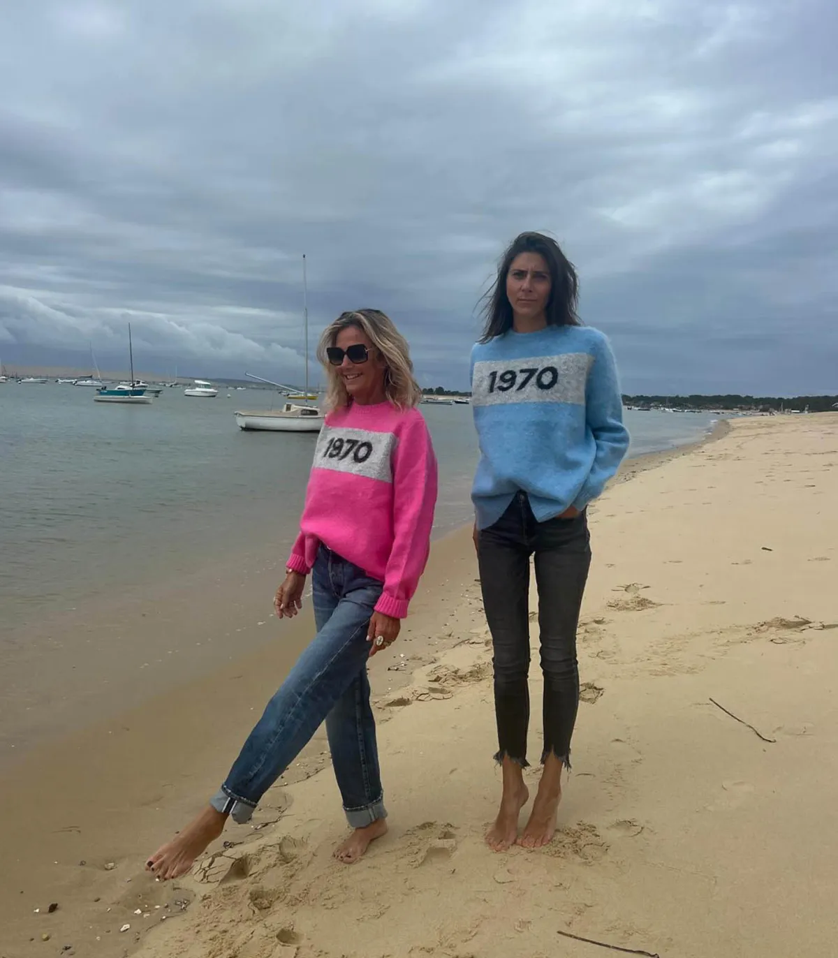 Bella Freud Pull en Mohair Mix 1970 Pink*Femme Mailles & Sweats