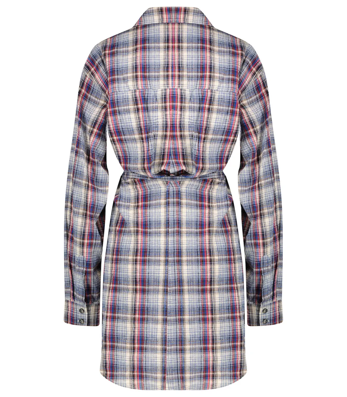 Marant Étoile Robe à carreaux Liliane Bleu*Femme Robes