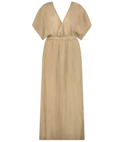 Maison Saint Julien Robe longue Empire Café Latte*Femme Robes