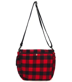Sac U.S . grand toile Écossais*Femme Sacs Bandoulière|Sacs