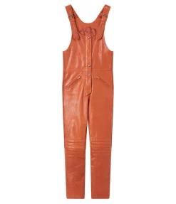 Isabel Marant Salopette en cuir Apolina*Femme Combinaisons
