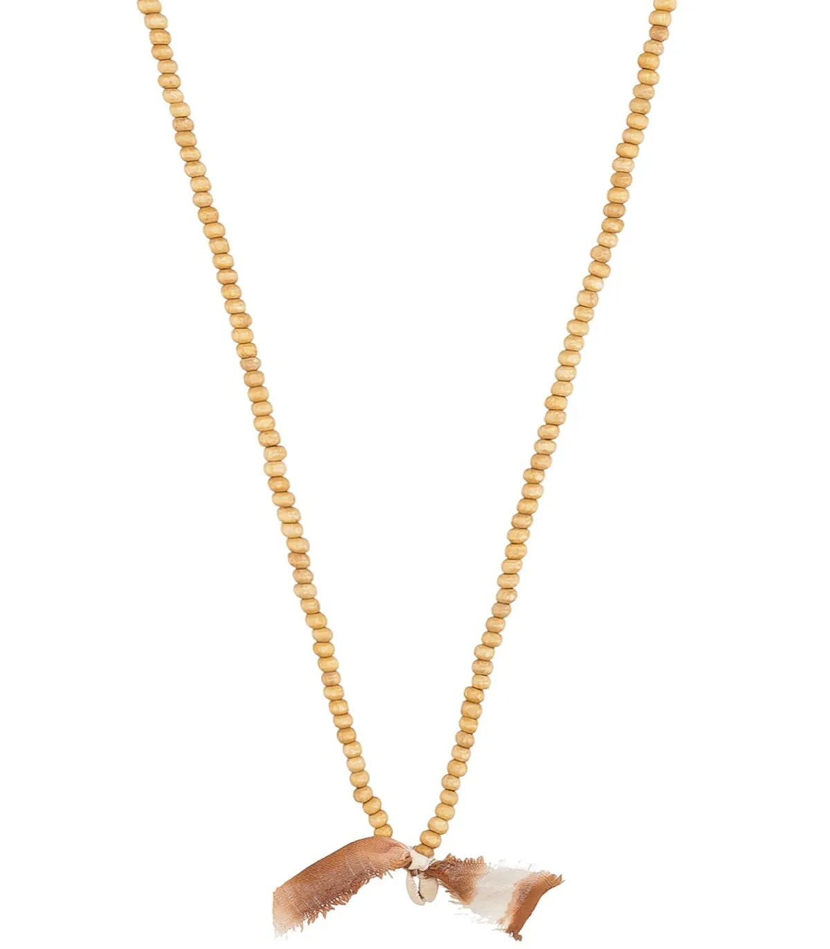 Maison Plune Sautoir Cauri et noeud tie & dye Encens*Femme Sautoirs