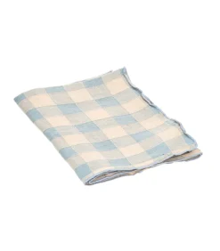 Maison de Vacances Serviette Bourdon Toile Vintage Vichy 43 x 43 cm* Linge De Table