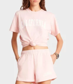 Sporty & Rich Short California Disco Ballet/White*Femme Bas