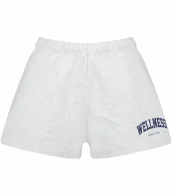 Sporty & Rich Short Disco Wellness Ivy Heather Grey/Navy*Femme Bas
