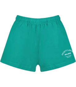 Sporty & Rich Short Disco Wellness Studio /White*Femme Bas