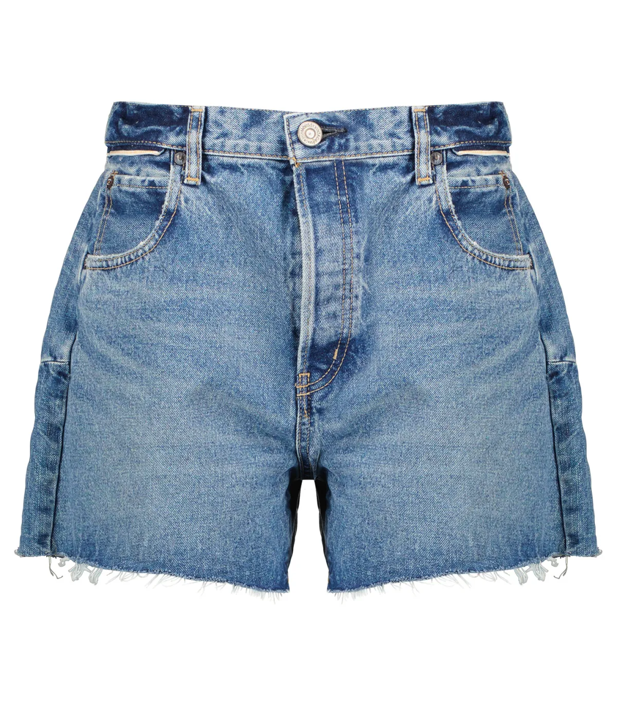 Moussy Vintage Short en denim Cary à taille haute*Femme Bas