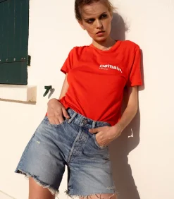 Moussy Vintage Short en jean Graterford Blue*Femme Bas