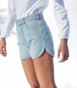 HAPPY HAUS Short en Jean*Femme Bas