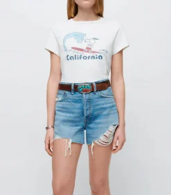 RE/DONE Short en jean Low Slung*Femme Bas