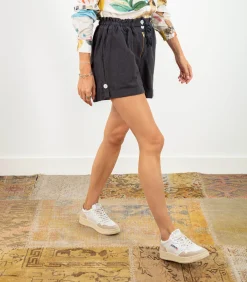 Maison Saint Julien Short Havana Bleu marine*Femme Bas