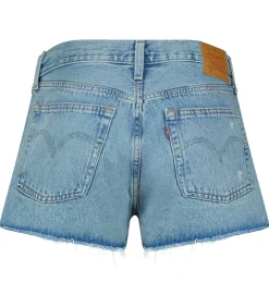 Levi Short Jean 501 Original Vague Finish*Femme Bas