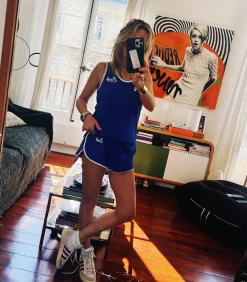 Welcome Bob Short Salvador Klein Blue*Femme Bas