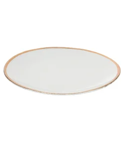 Astier de Villatte Soucoupe en céramique "Crésus"* Assiettes & Plats|Services À Thé