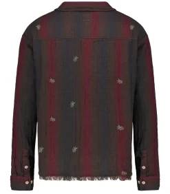 Bsbee Surchemise Puffy Wine*Homme Manteaux & Vestes