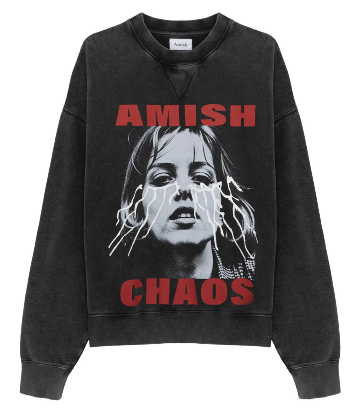 Amish Sweat Noir vintage*Femme Mailles & Sweats|Sweat-Shirts