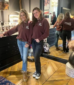 Love Stories Sweat Russel Marron*Femme Mailles & Sweats|Love Stories