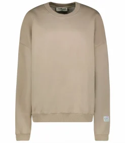 LES BONNES SOEURS Sweat-shirt Ben x Jane de Boy Taupe*Femme Mailles & Sweats