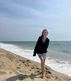 Jane de Boy Sweat-shirt Jersey triple Gaze Black*Femme Mailles & Sweats|Sweat-Shirts