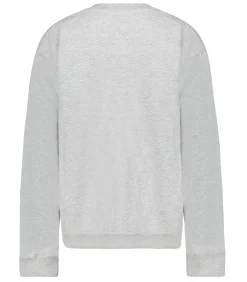 Sporty & Rich Sweat-shirt NY Health Club Heather Grey*Femme Mailles & Sweats