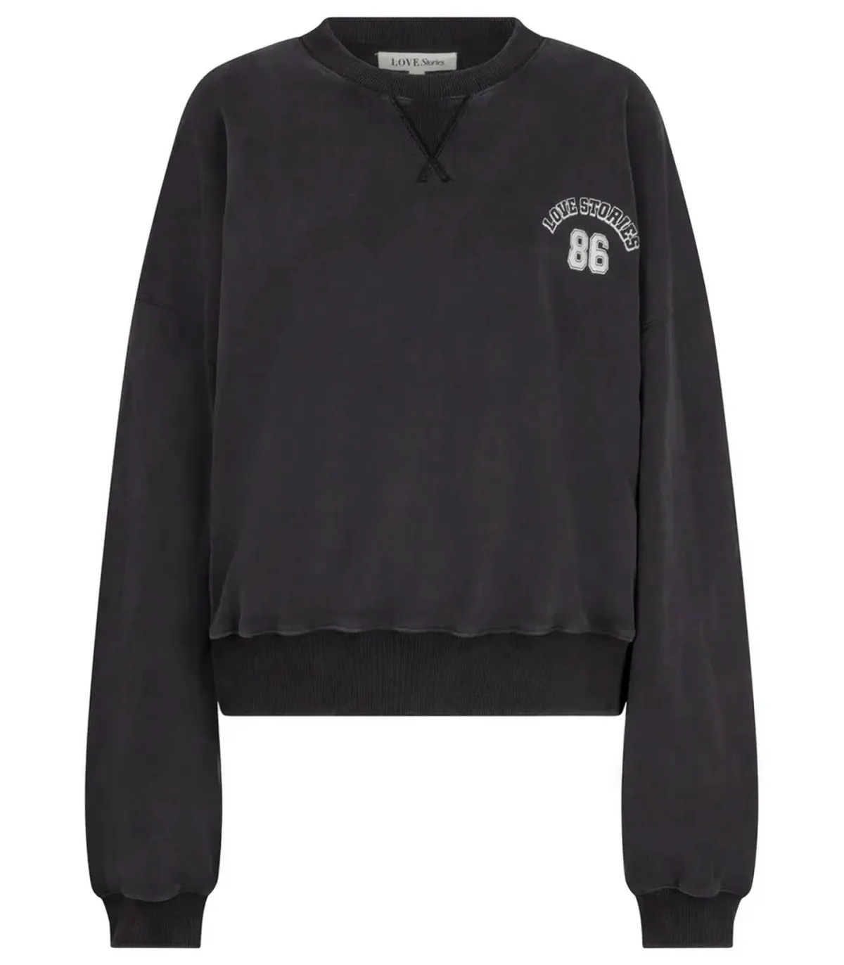 Love Stories Sweat-shirt Sloane Noir*Femme Mailles & Sweats|Love Stories