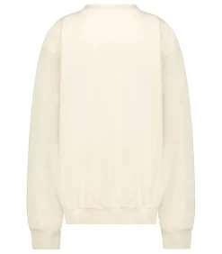 Sporty & Rich Sweat-shirt Unicorn Crest Cream*Femme Mailles & Sweats|Sweat-Shirts