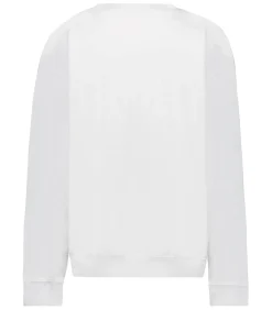 Sporty & Rich Sweat-shirt USA Wellness Club White*Femme Mailles & Sweats|Sweat-Shirts