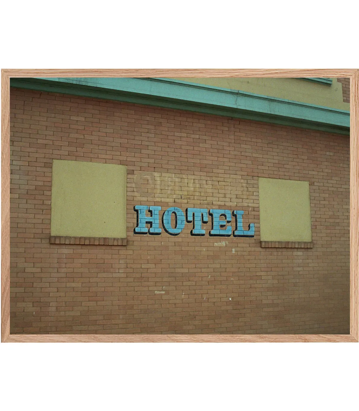 Lola James Harper Tableau avec cadre "Welcome" 60x80cm* Affiches & Tableaux