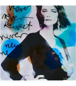 Jörg Döring Tableau "Never Regret" 130x130cm* Affiches & Tableaux