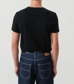 American Vintage Tee-shirt à manches courtes et col rond homme Bysapick*Homme Tee-Shirts