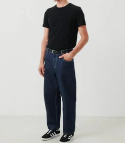 American Vintage Tee-shirt à manches courtes et col rond homme Bysapick*Homme Tee-Shirts