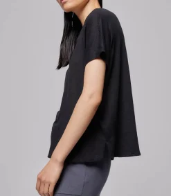 Majestic Filatures Tee-shirt à manches courtes*Femme Hauts