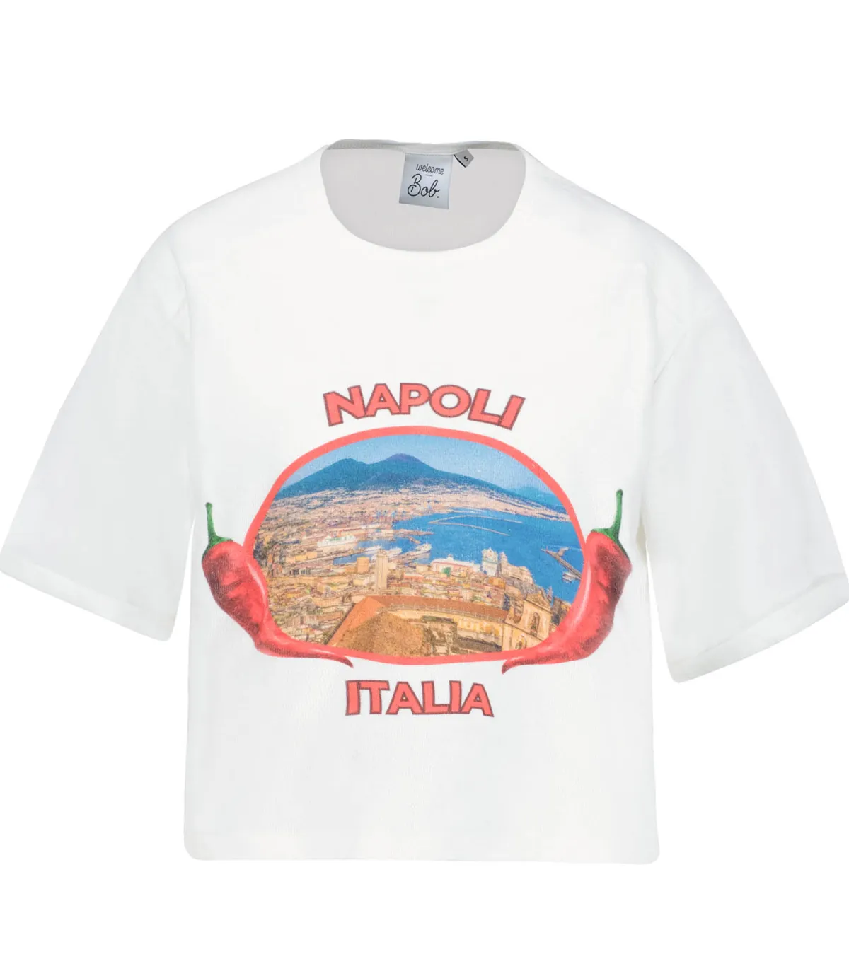 Welcome Bob Tee-shirt Carnac Napoli Print*Femme Hauts