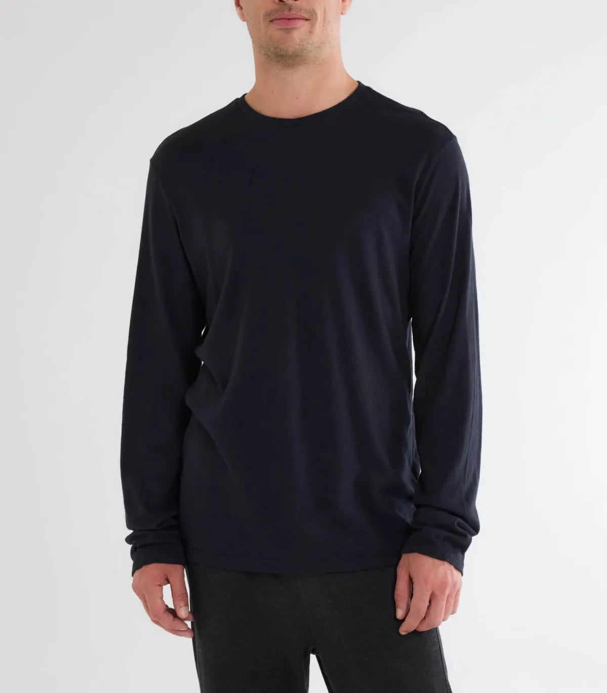 Majestic Filatures Tee-shirt homme Coton et Cachemire*Homme Tee-Shirts